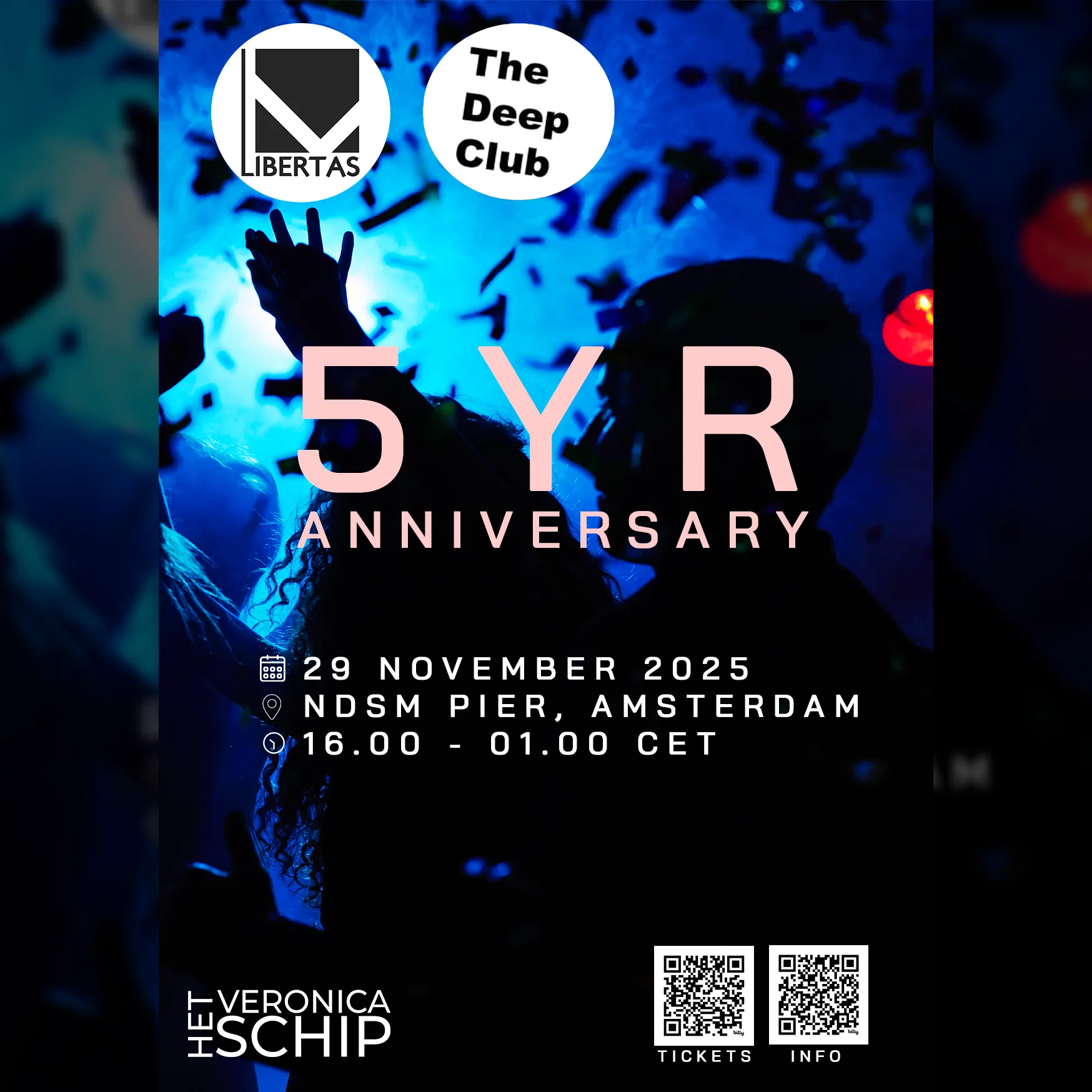 Diep! presents: 5YR Anniversary of Libertas Music and The Deep Club