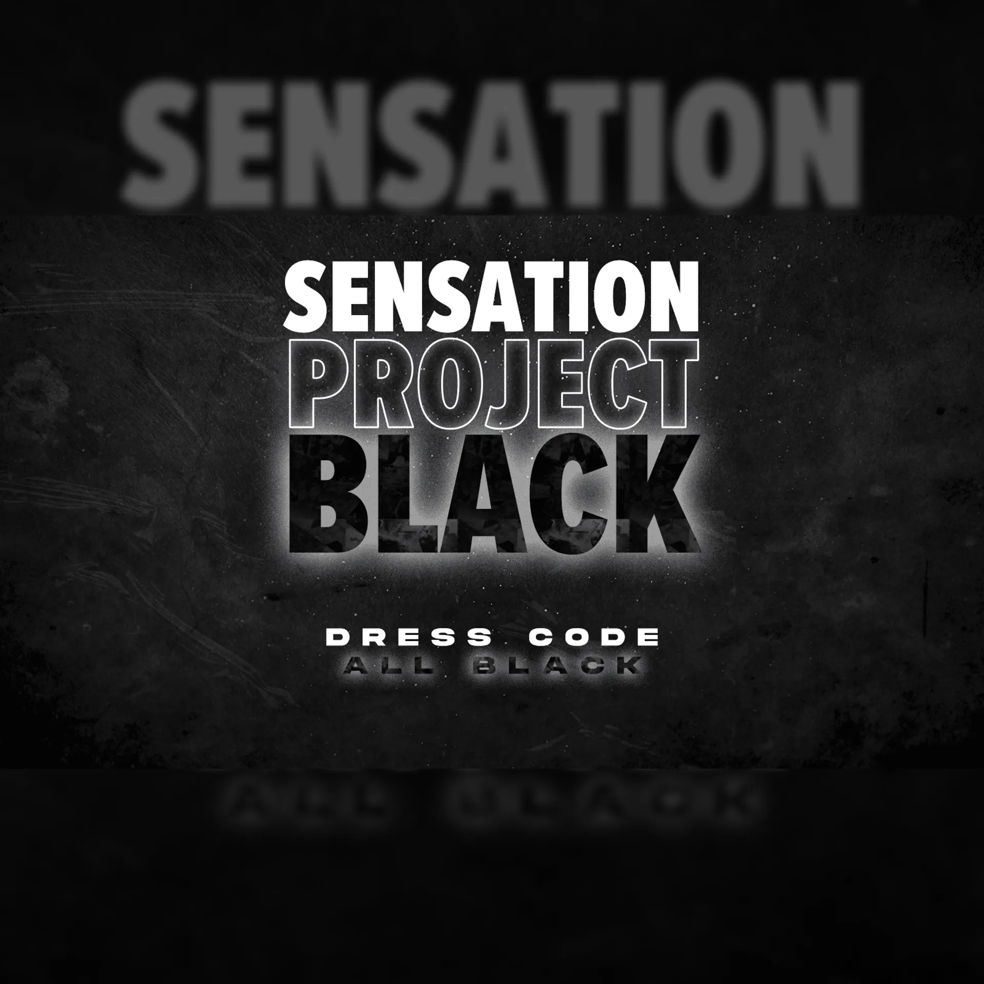 22/08 | SENSATION PROJECT BLACK