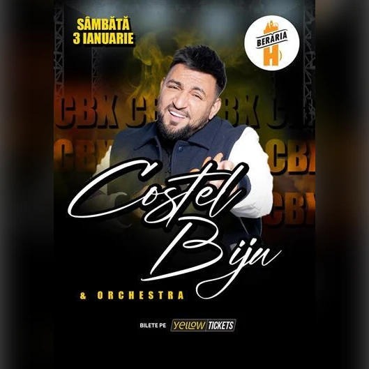 Costel Biju & Orkestra live in concert at Berăria H