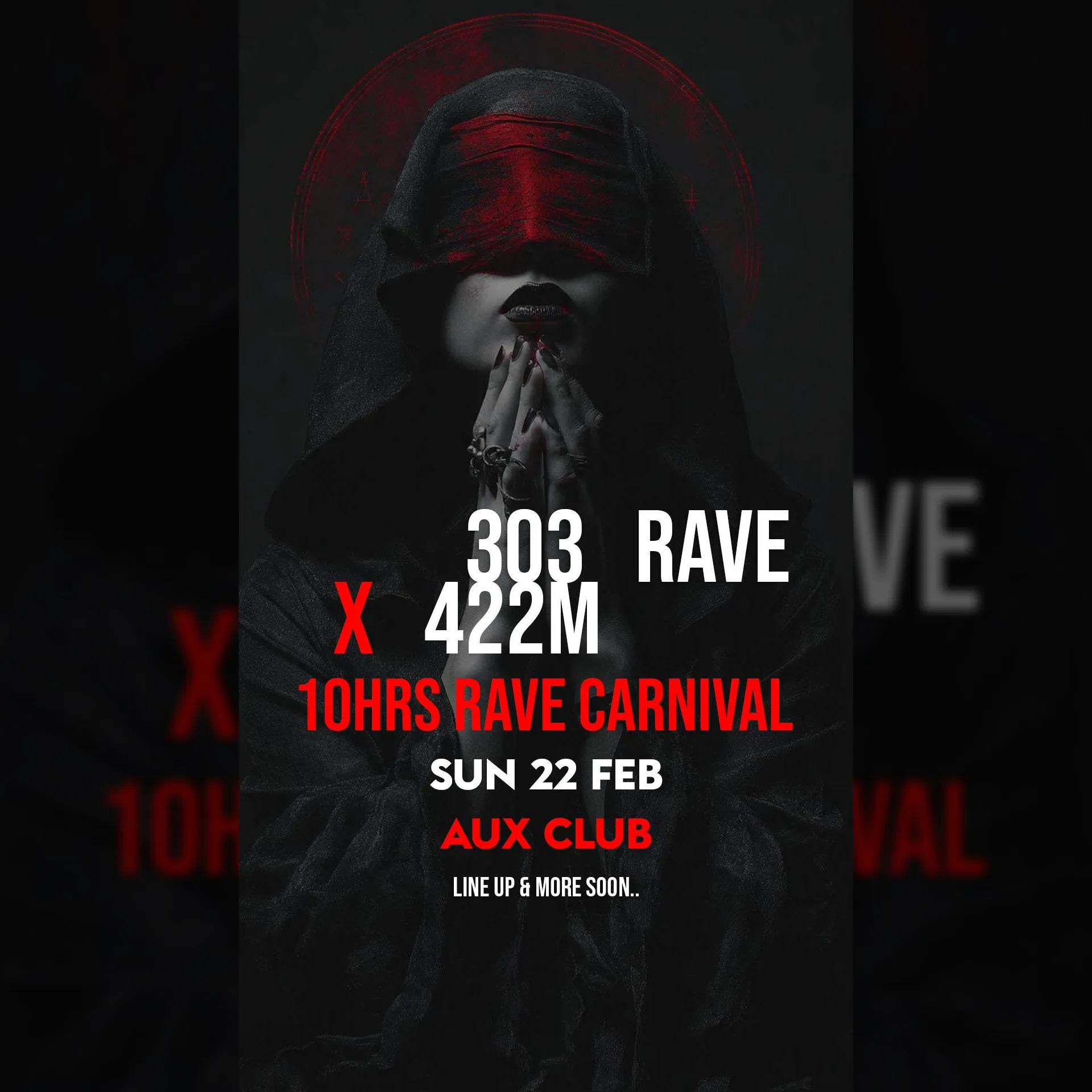303 Rave x 422M - 10Hrs Rave Athens