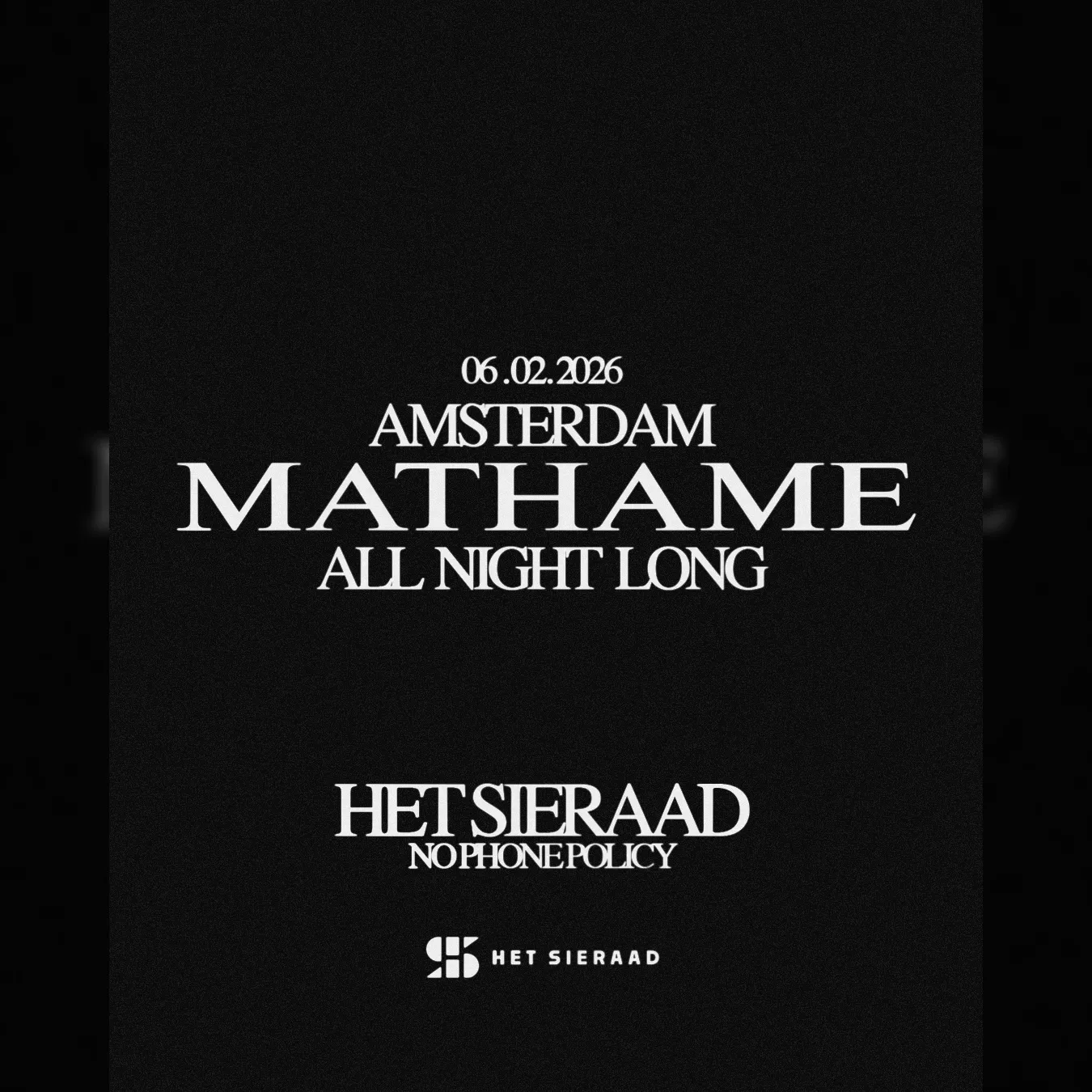 Mathame (all night long)