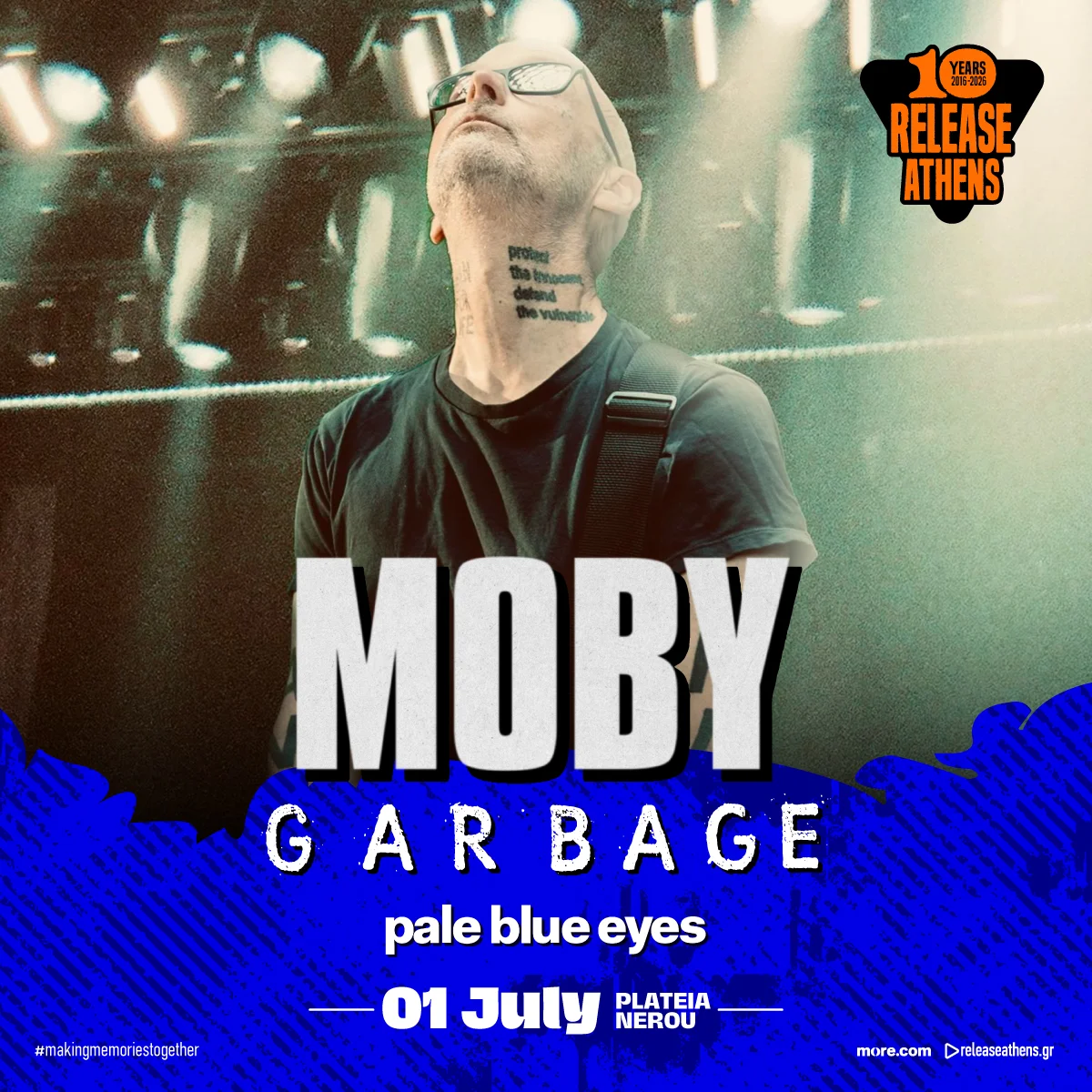 Moby / Release Athens 2026