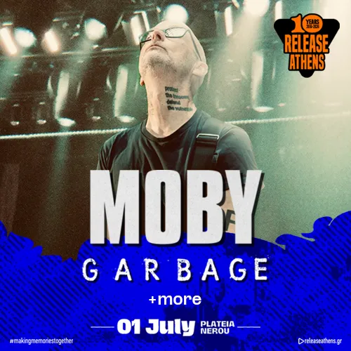 Moby / Release Athens 2026 