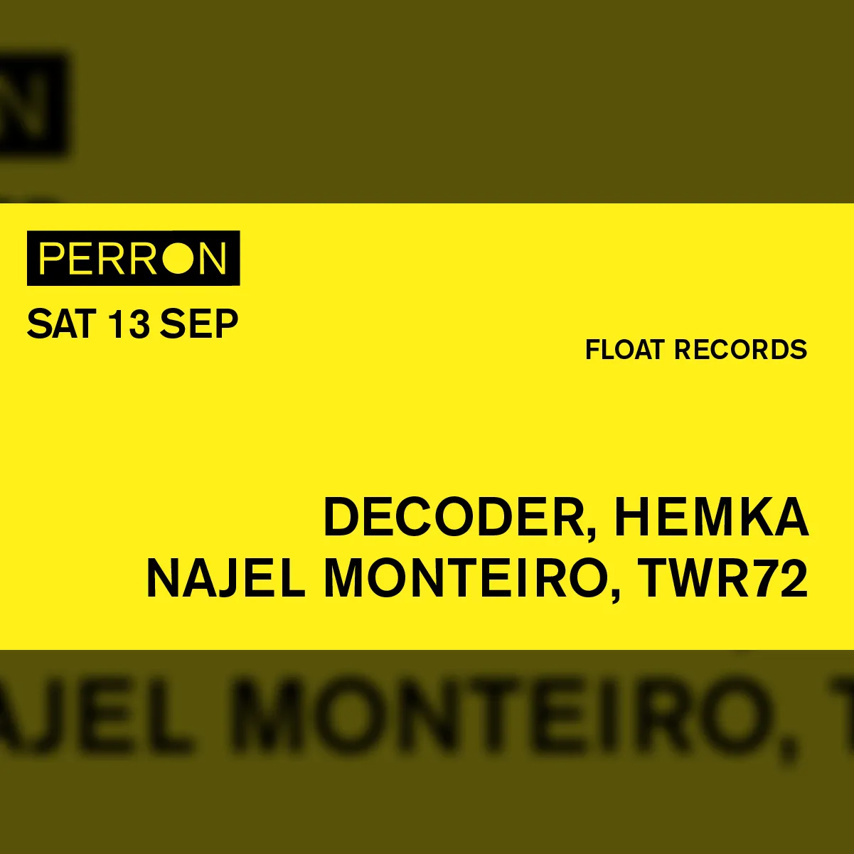 Float Records: Decoder, Hemka, Najel Monteiro, TWR72