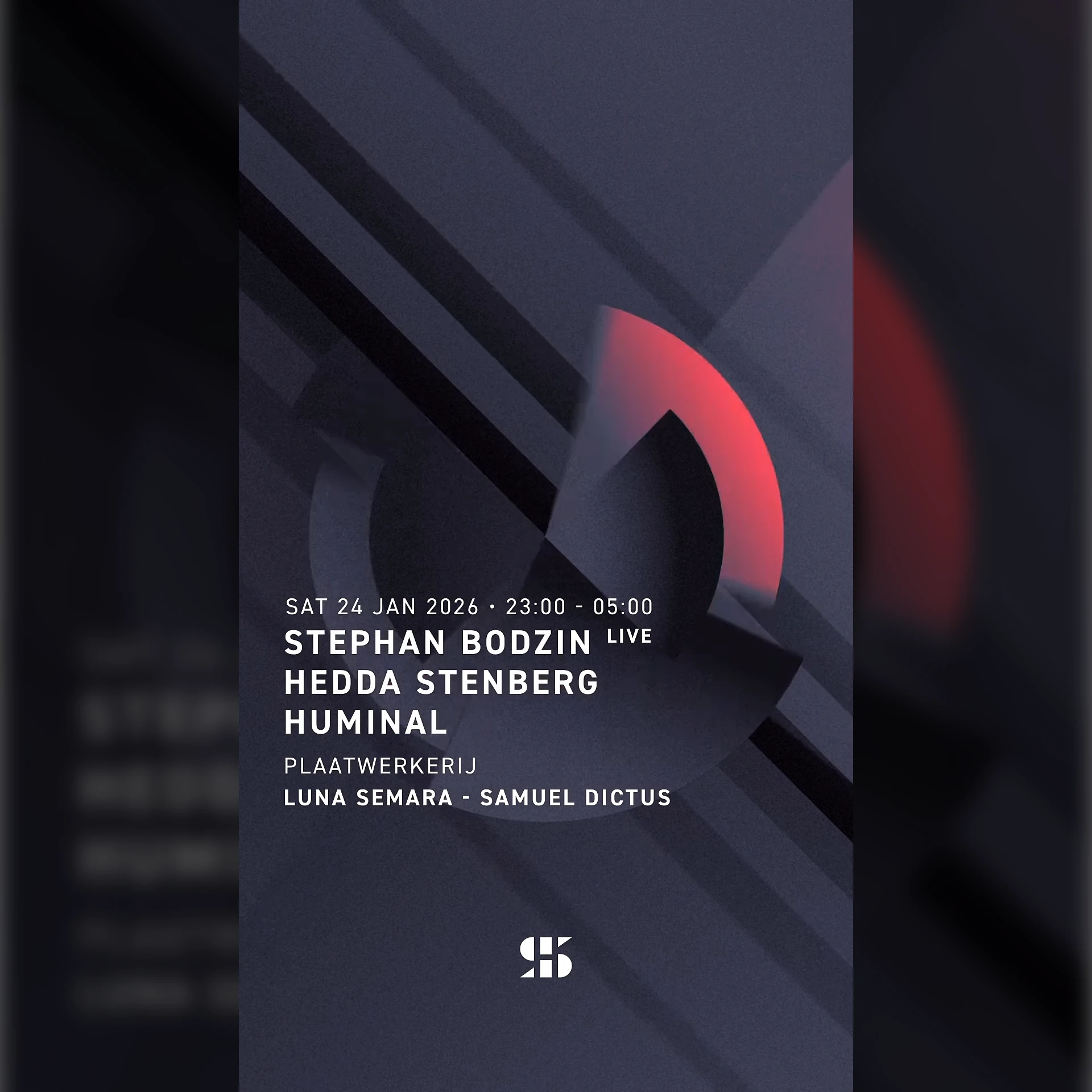 Stephan Bodzin  | Hedda Stenberg | Huminal | Luna Semara | Samuel Dictus