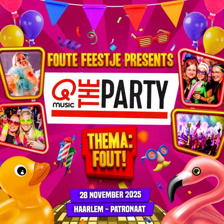 QMusic The Party – FOUT!