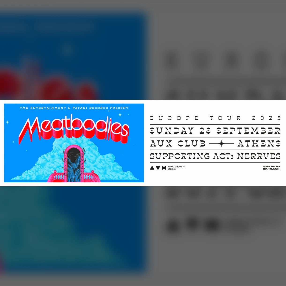 MEATBODIES LIVE IN ATHENS