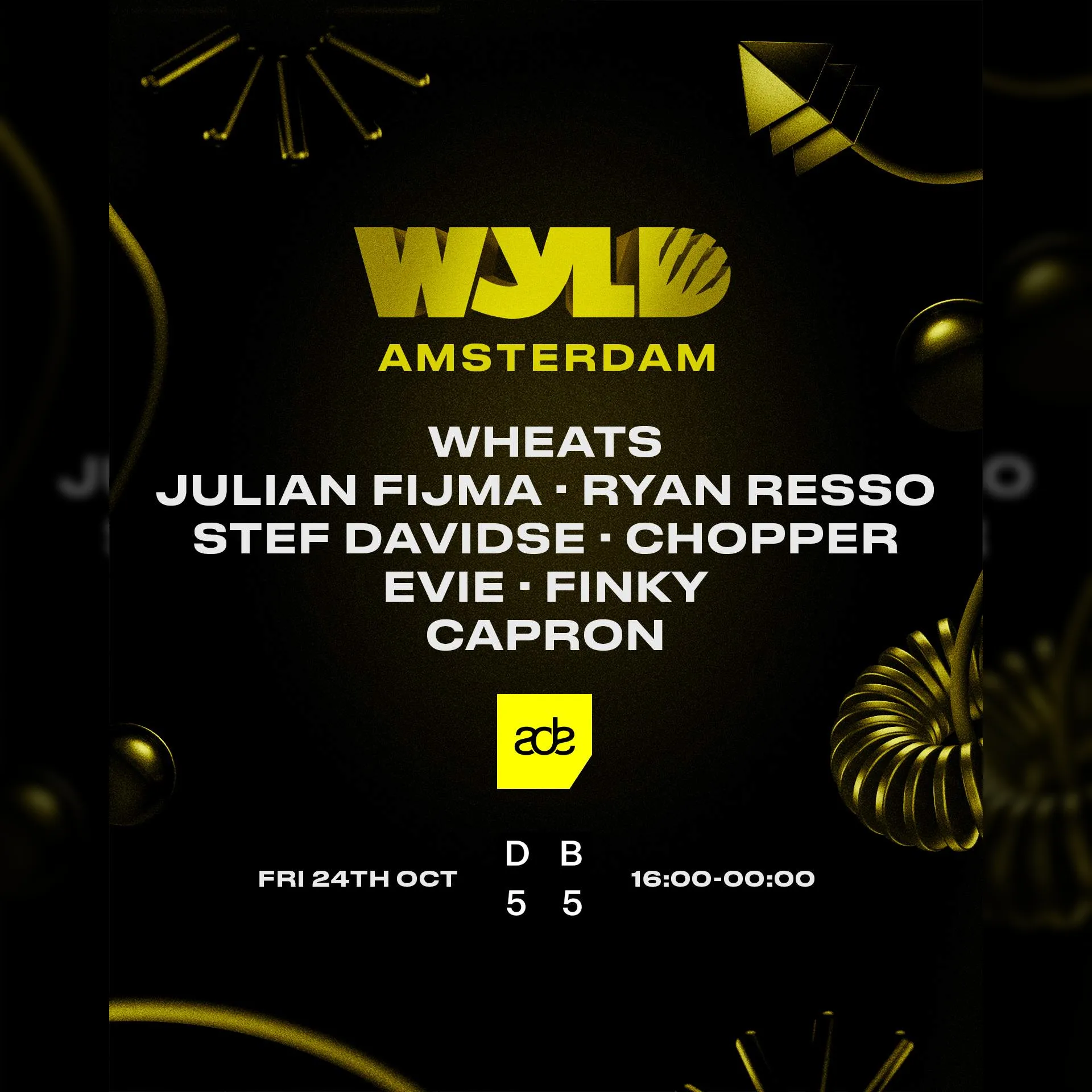 Hack-a-Tone and Chester Young Showcase at Amsterdam Dance Event 25