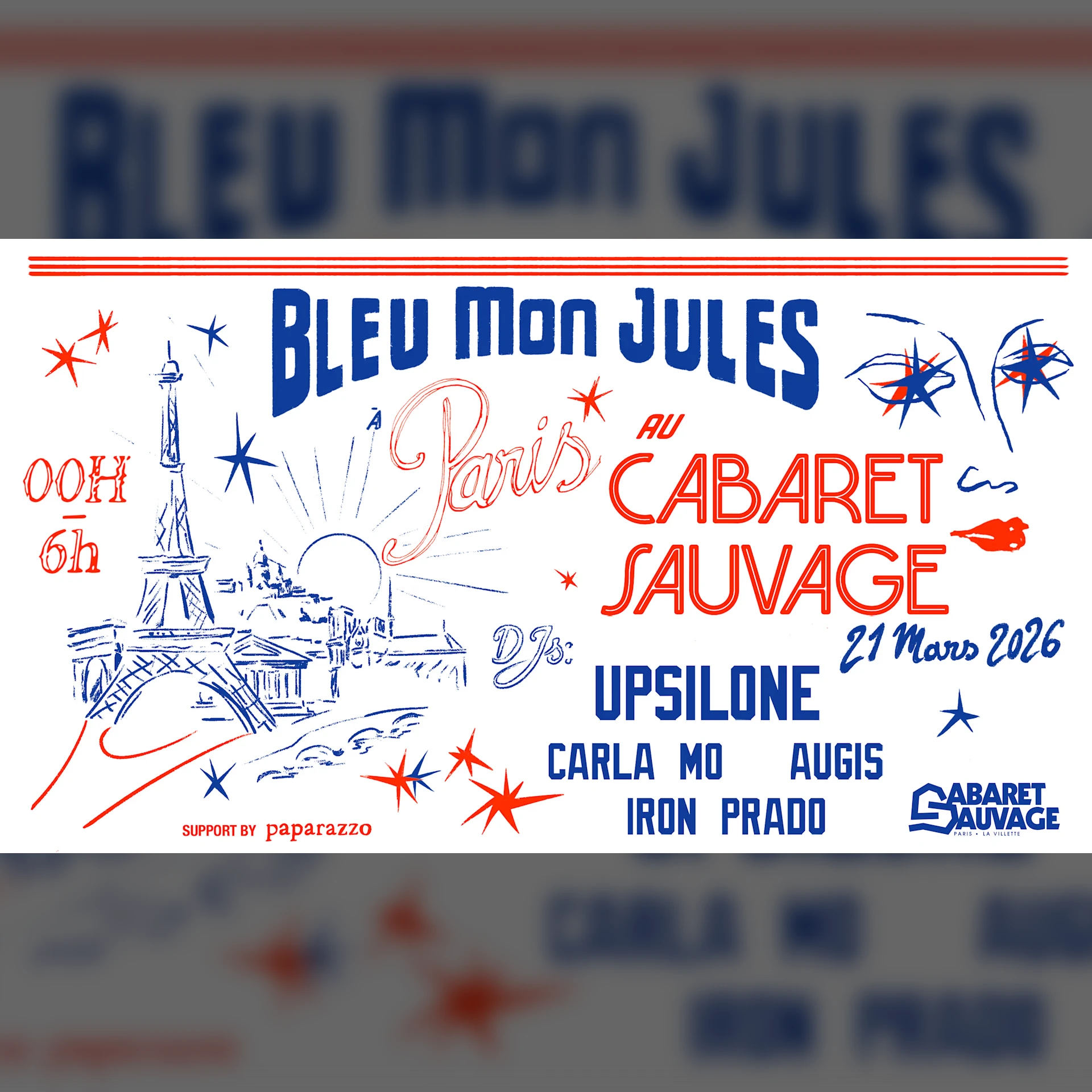 Bleu Mon Jules À Paris