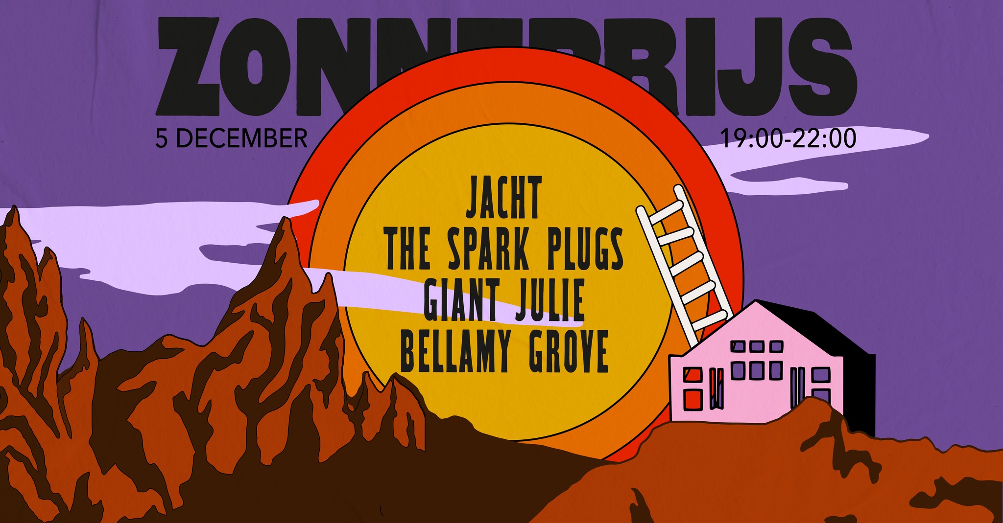 Zonneprijs #3 Jacht • The Spark Plugs • Giant Julie • Bellamy Grove