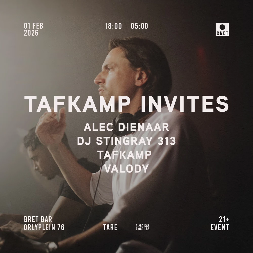 TAFKAMP - invites: Dj Stingray 313, Valody & Alec Dienaar