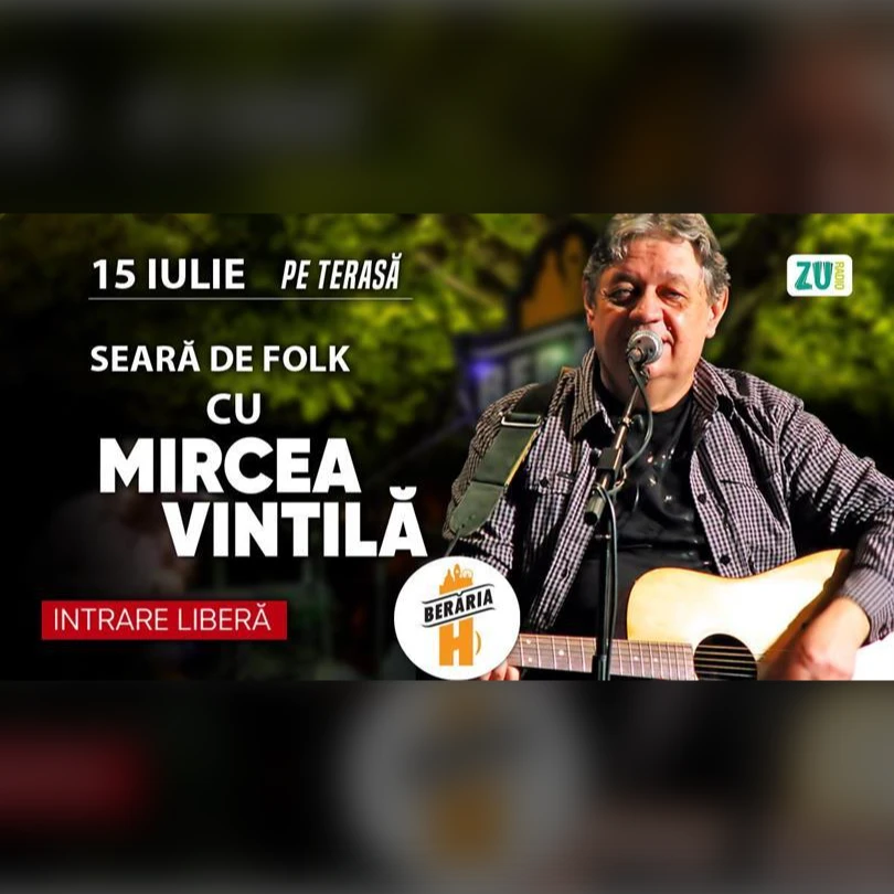 Seară de Folk cu Mircea Vintilă #PeTerasă