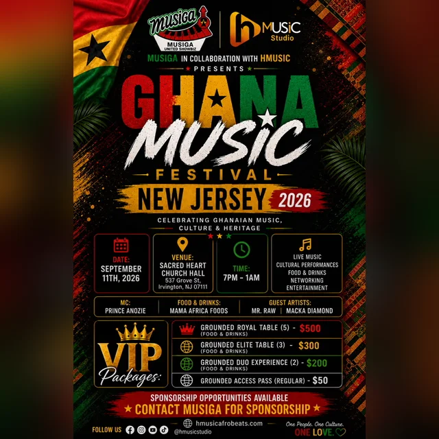 Ghana Music Festival New Jersey 2026 - Macka Diamond