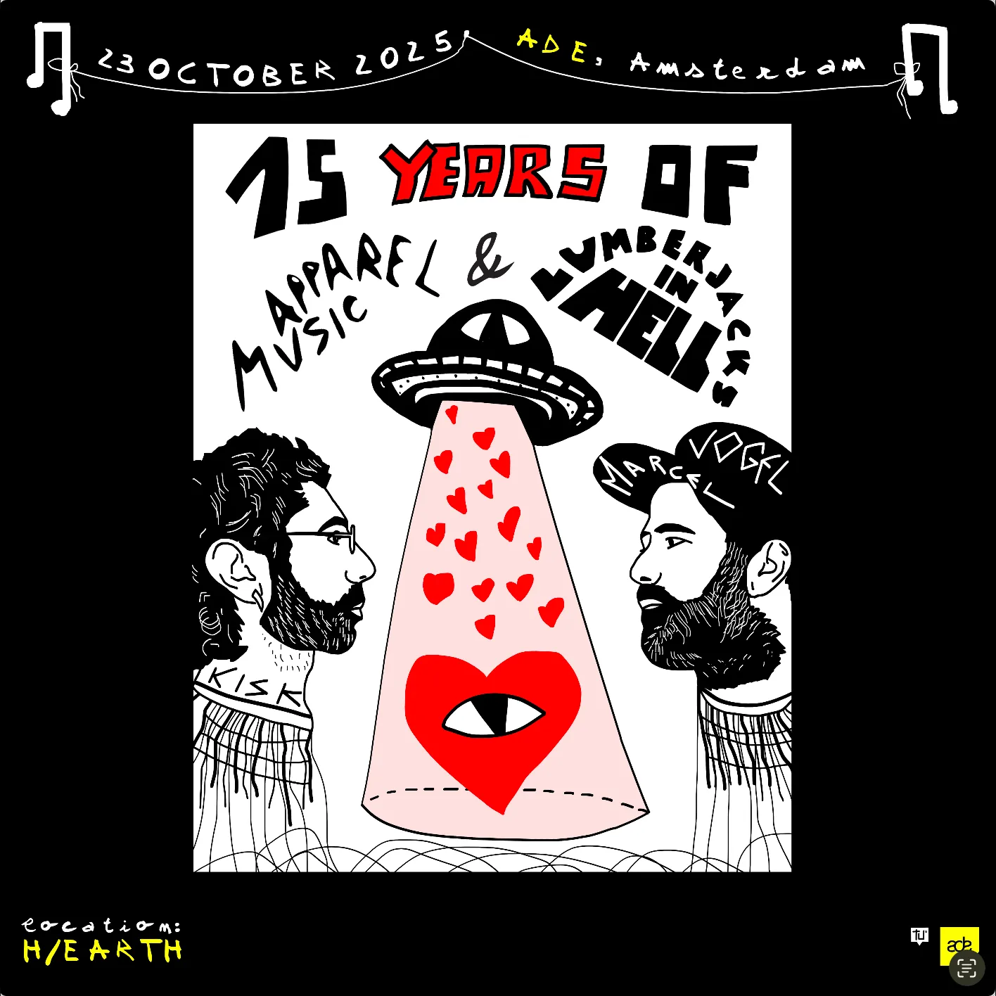 Lumberjacks in Hell X Apparel Music 15 Year Anniversary