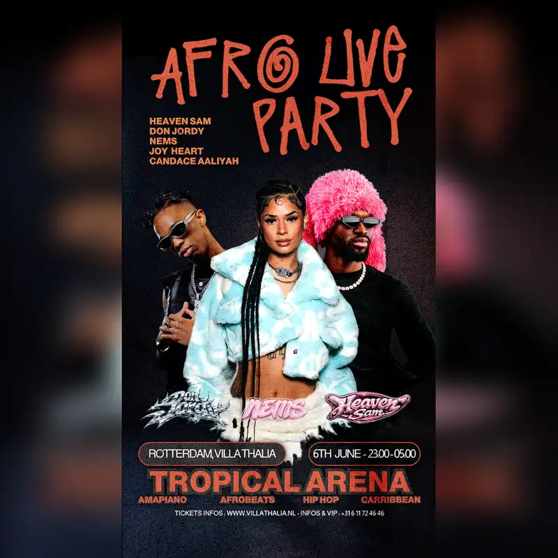 Afrolive X Heavensam & Don Jordi