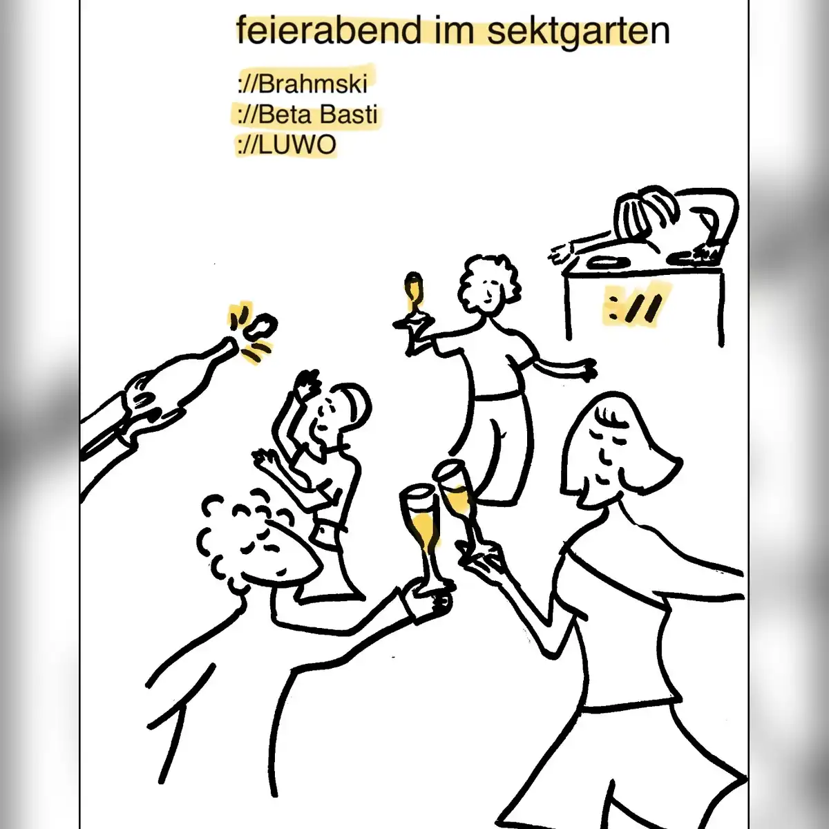 Feierabend im Sektgarten