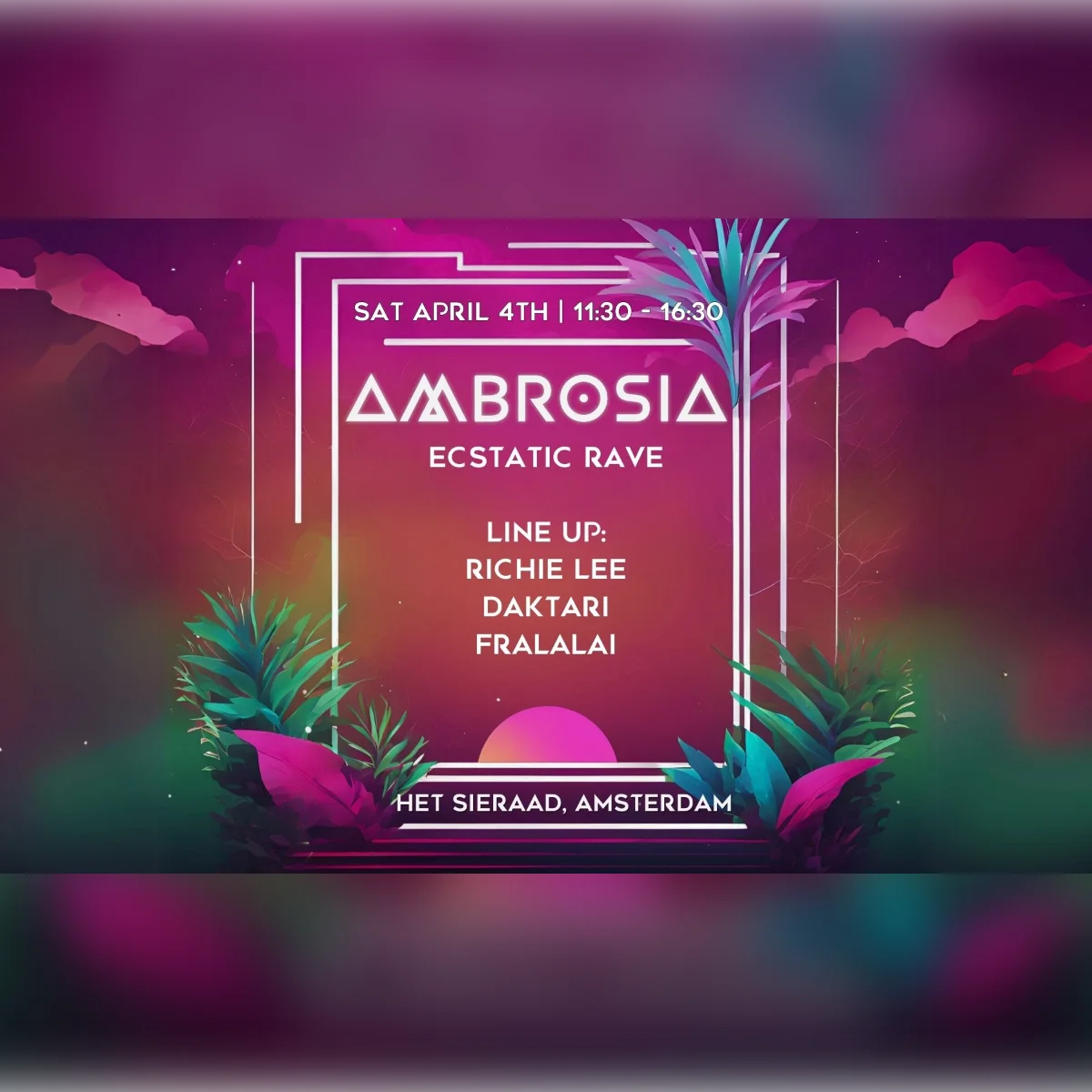 Ambrosia Ecstatic Rave 