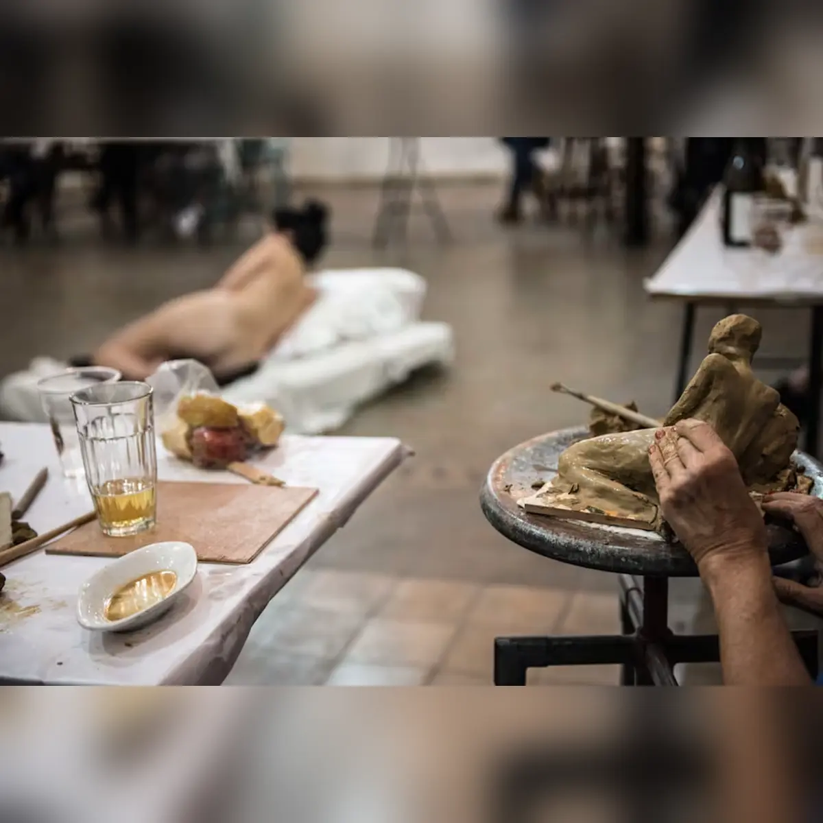 Clay & Wine Night | Life Model Sculpture Workshop