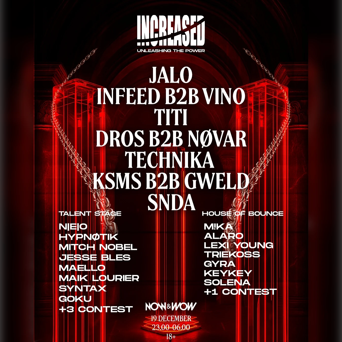 INCREASED / Unleashing the power