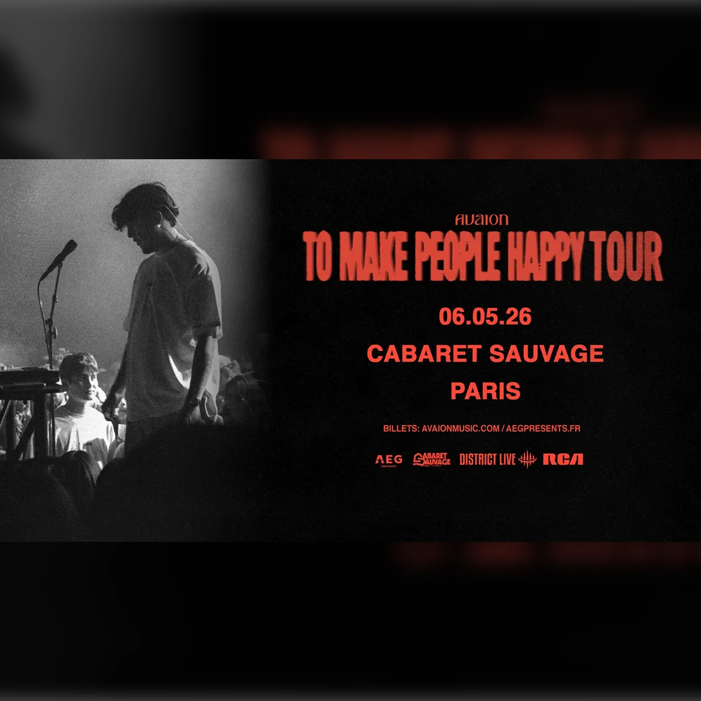 Avaion - To Make People Happy Tour