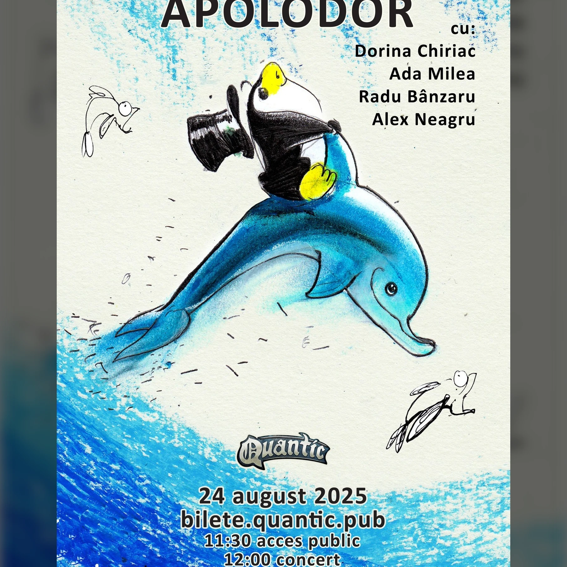 Apolodor cu Ada Milea, Dorina Chiriac, Radu Bânzaru și Alex Neagu