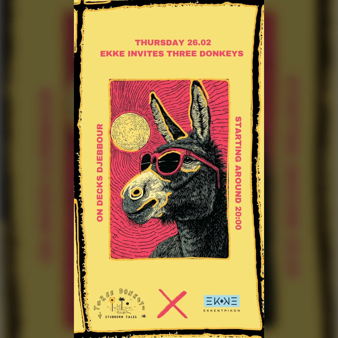 Ekke invites Three Donkeys