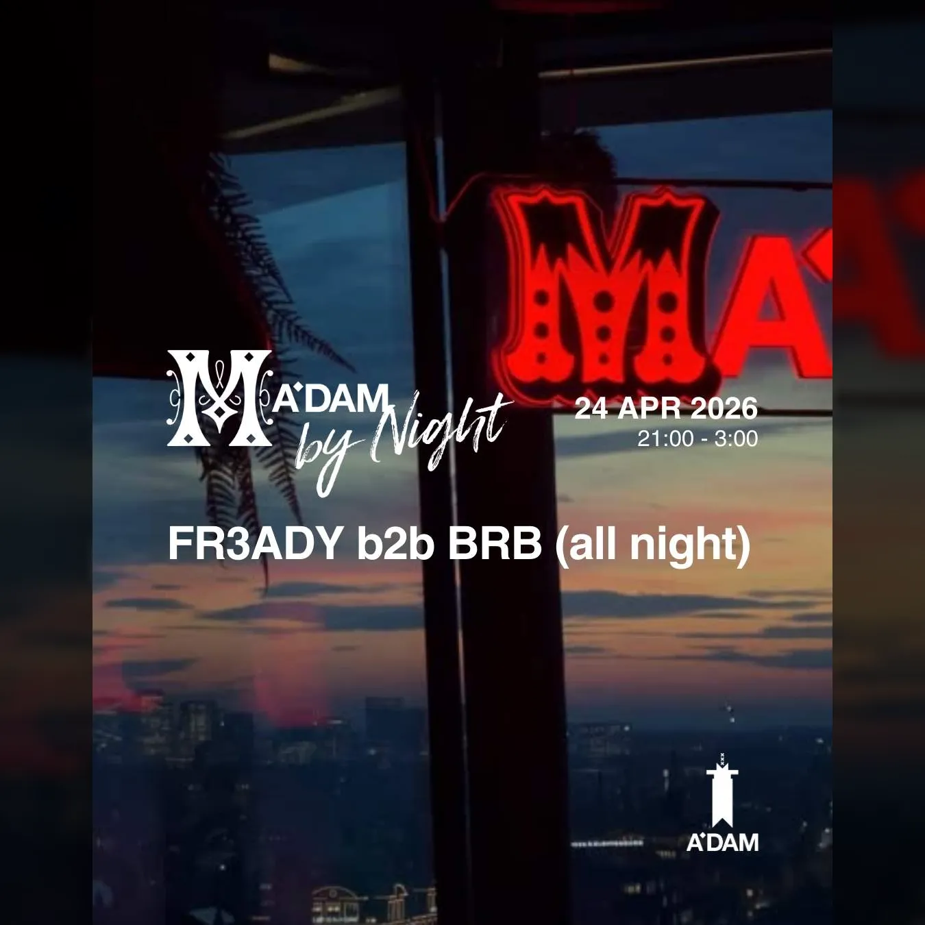 Madam by Night invites: Rooftop Tapes
