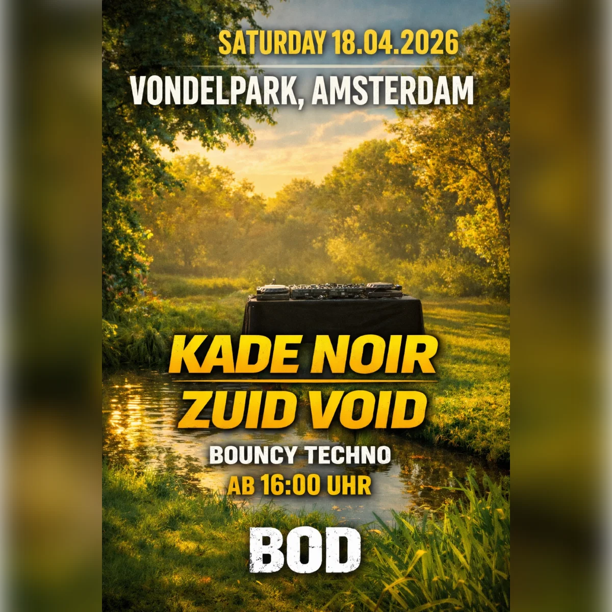 Vondel bouncy techno & chill
