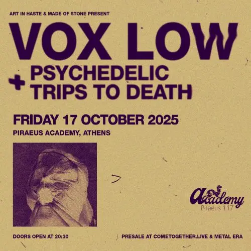 ATH | VOX LOW [FR] w/ PTTD [GR]