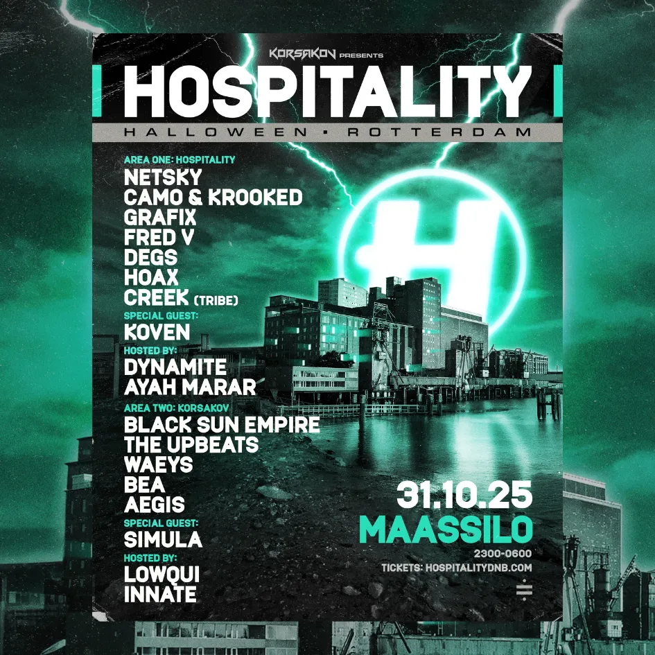 HOSPITALITY ROTTERDAM X KORSAKOV HALLOWEEN