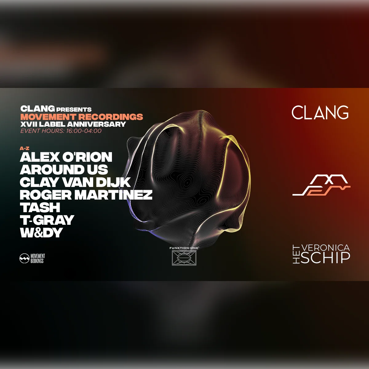 Clang – Movement Recordings Showcase