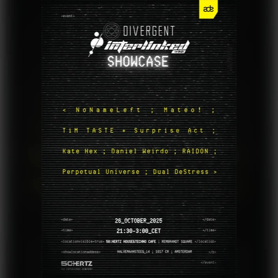 Divergent x Interlinked Artists Showcase