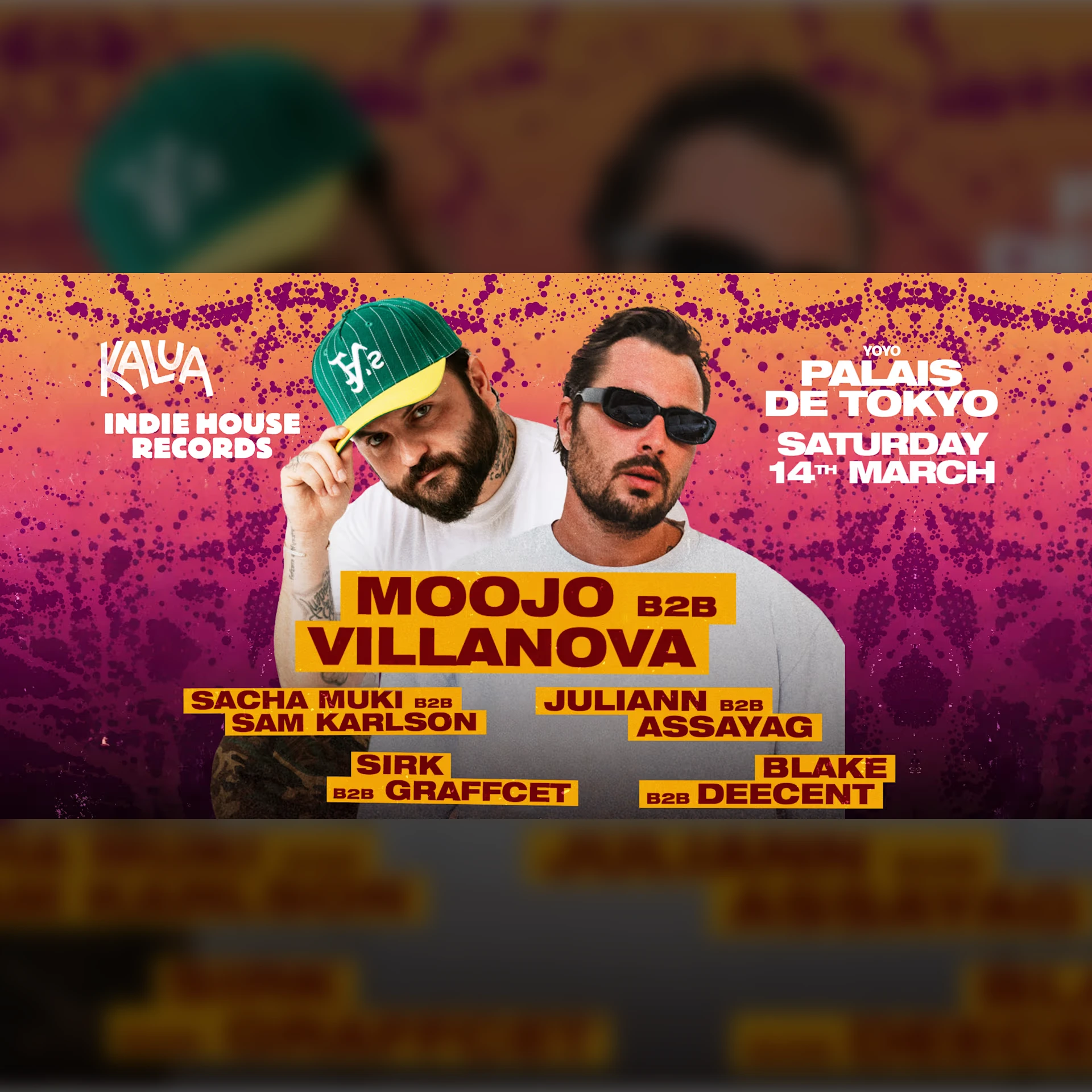 Kalua X Indie House - Moojo B2b Villanova & Friends
