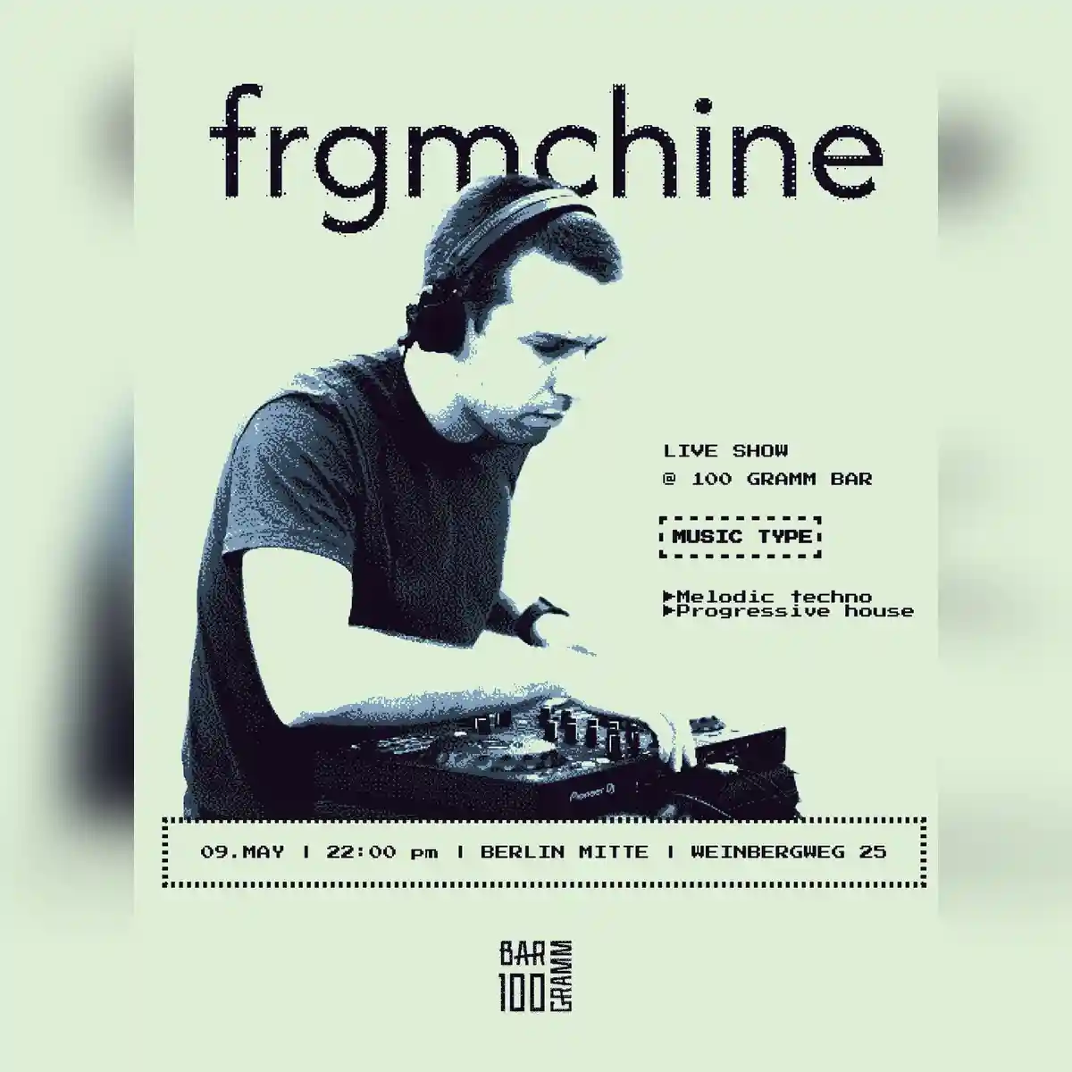 100 Gramm Behind the Scenes x frgmchine