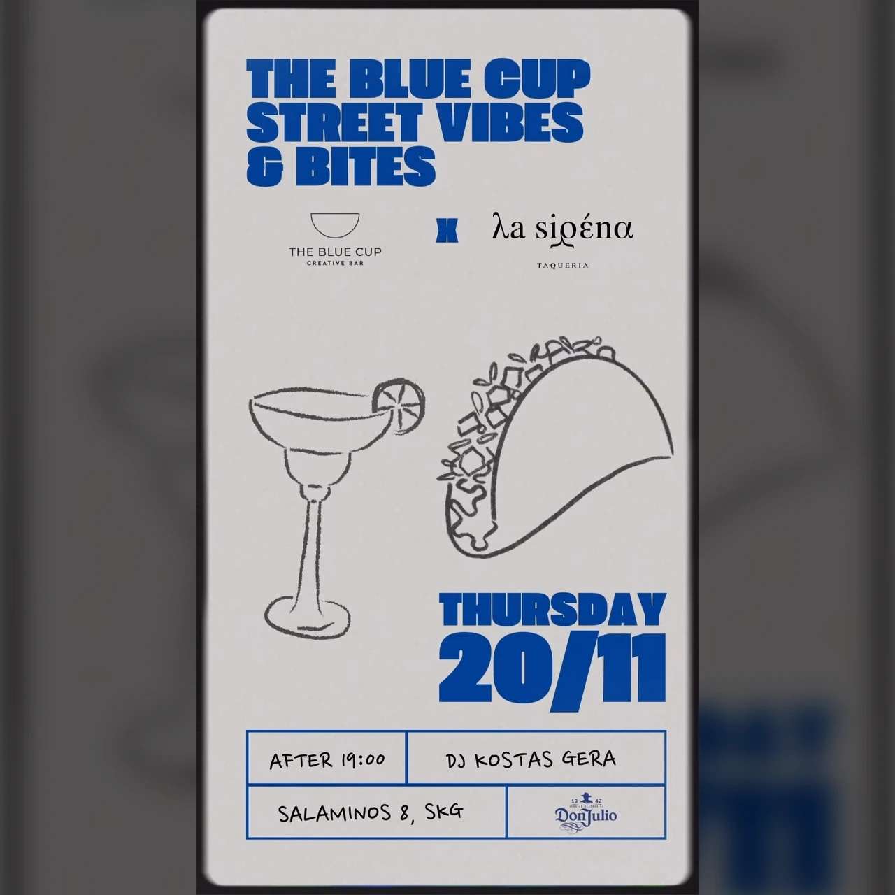 The Blue Cup x la sirena