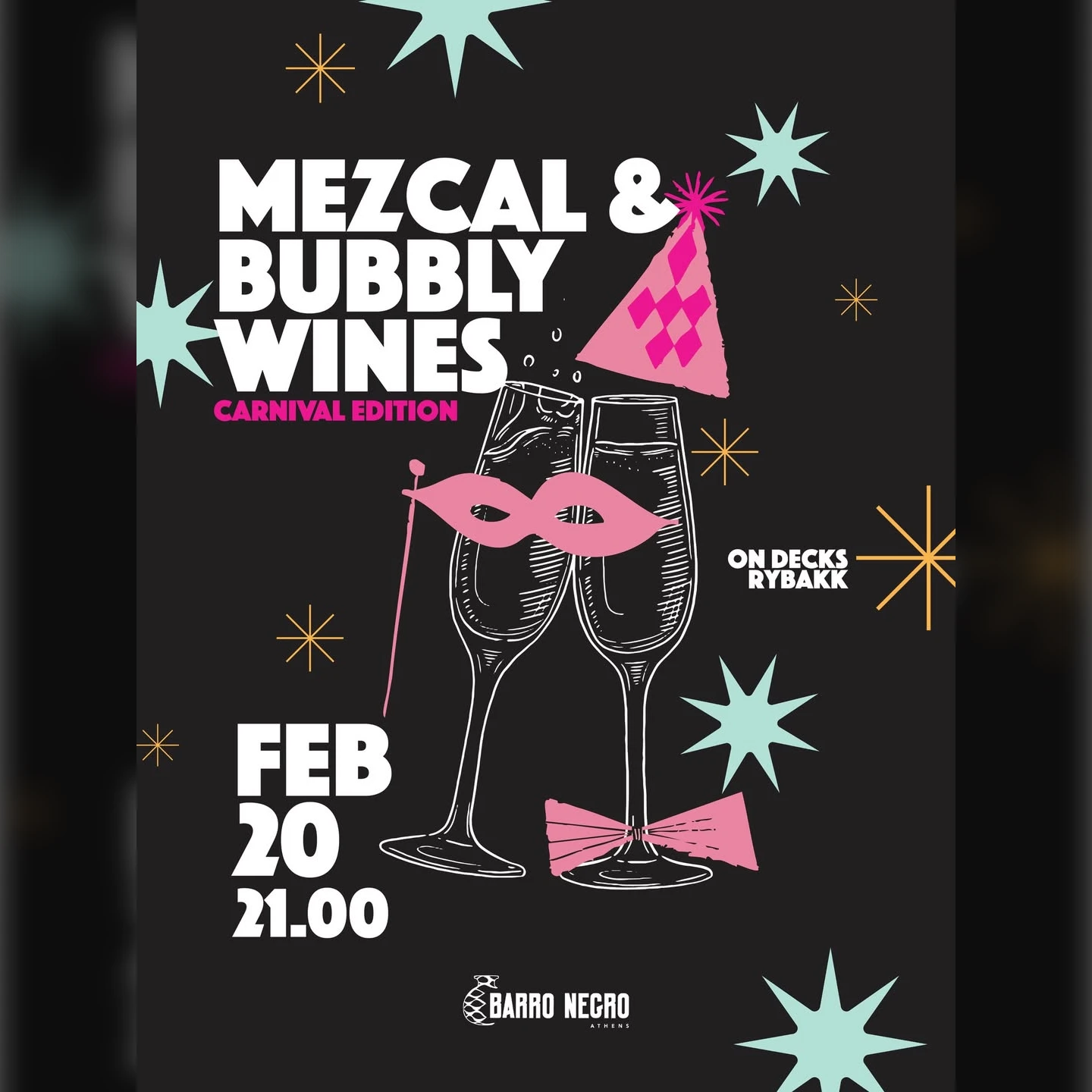 Mezcal & Bubbly Wines: Carnival Edition