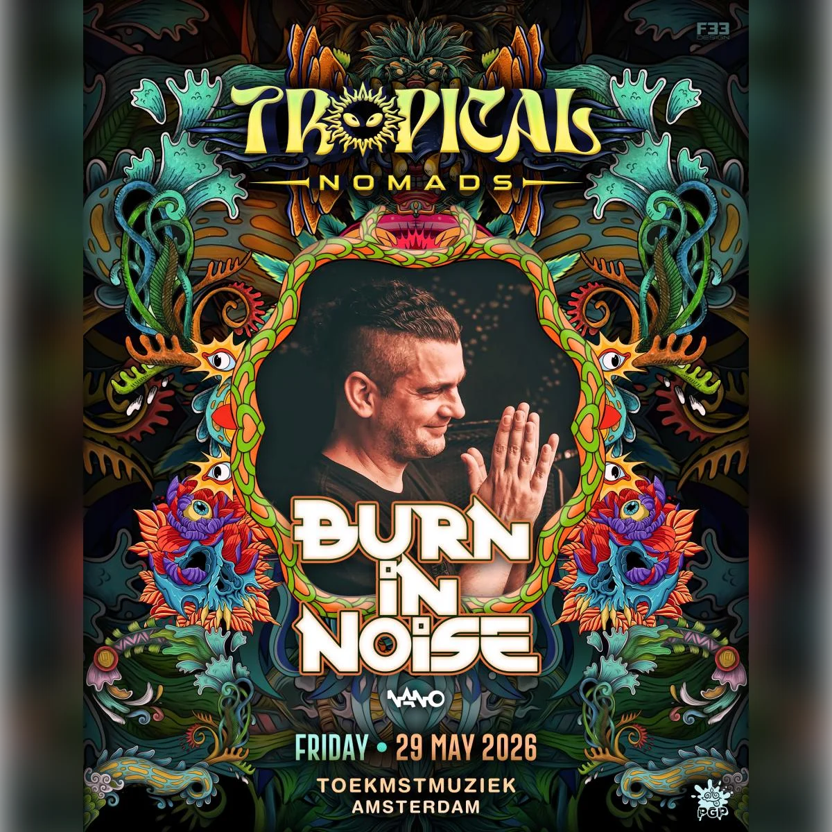 Tropical Nomads Amsterdam presents: Burn in Noise