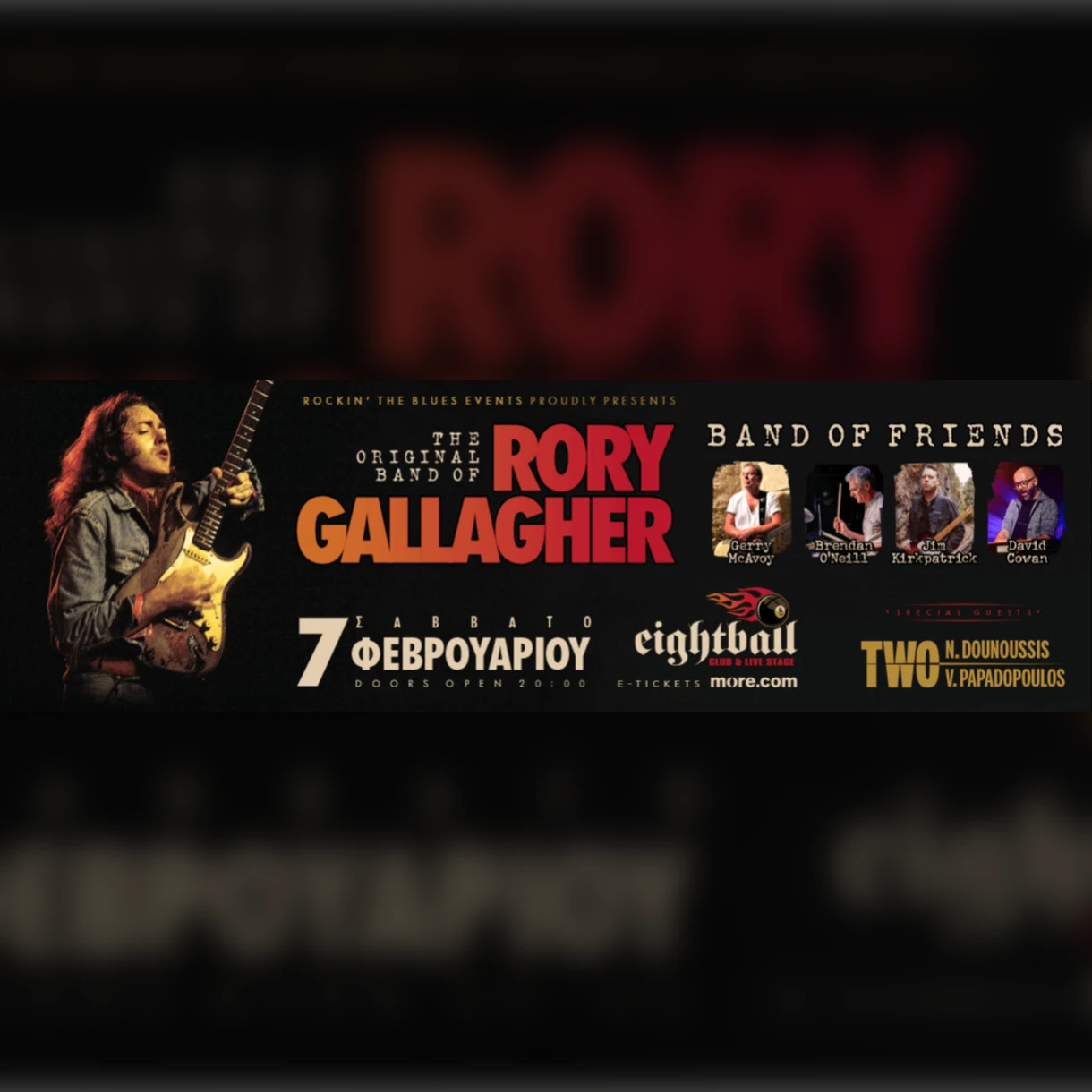 Rory Gallagher-Band of Friends