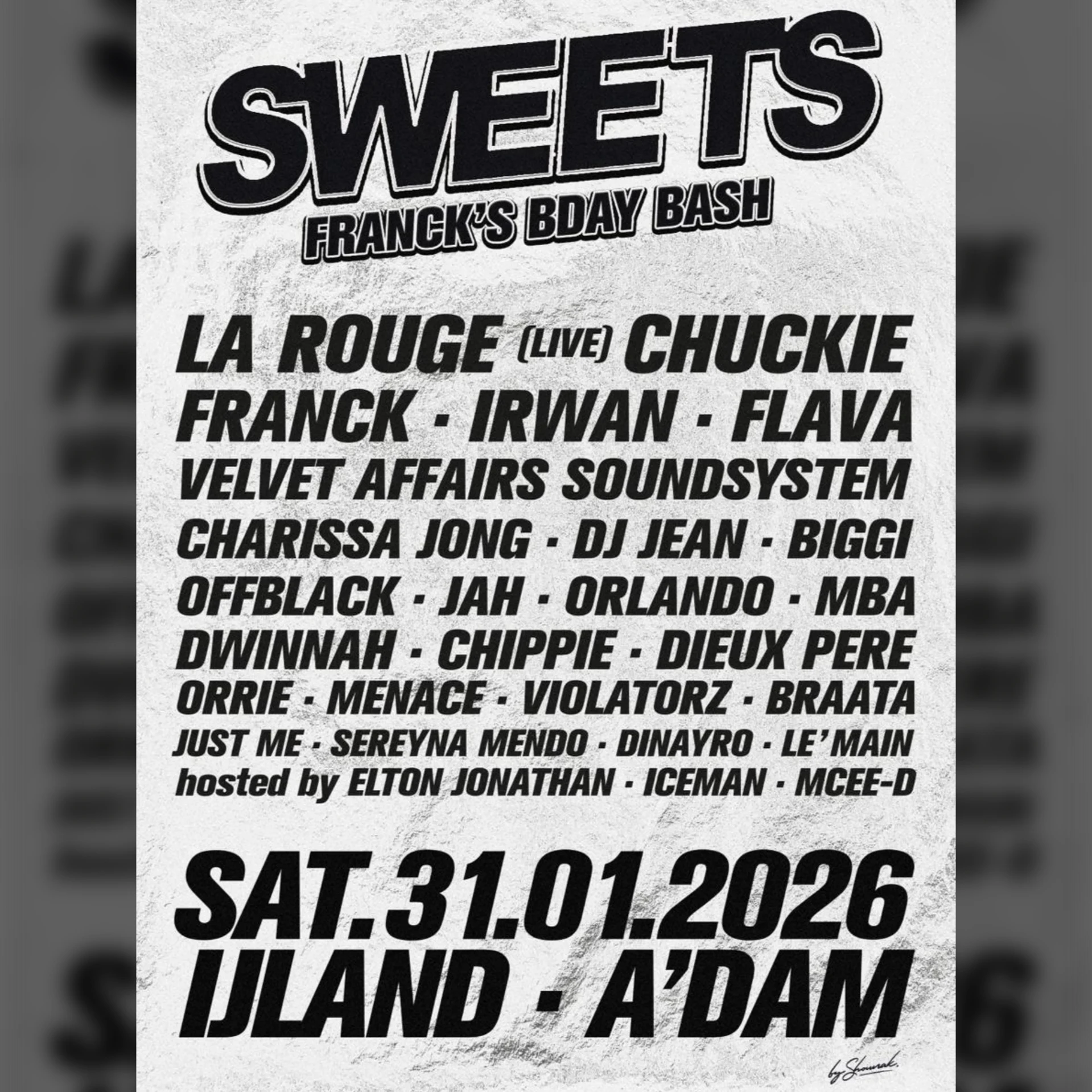 Sweets Franck Bday Bash