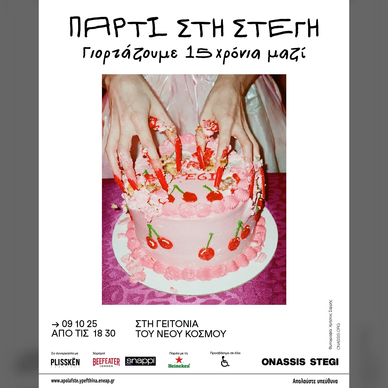 Πάρτι στη Στέγη 2025