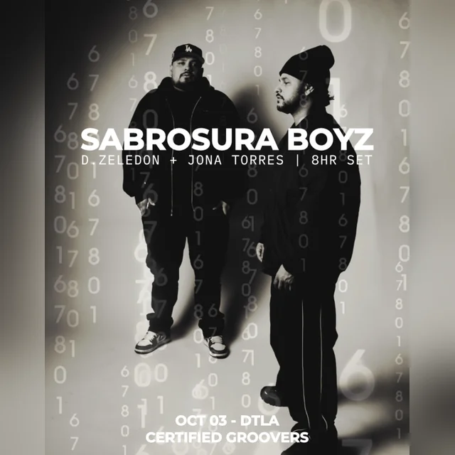 Certified Groovers: Sabrosura Boyz - Sabrosura Boyz