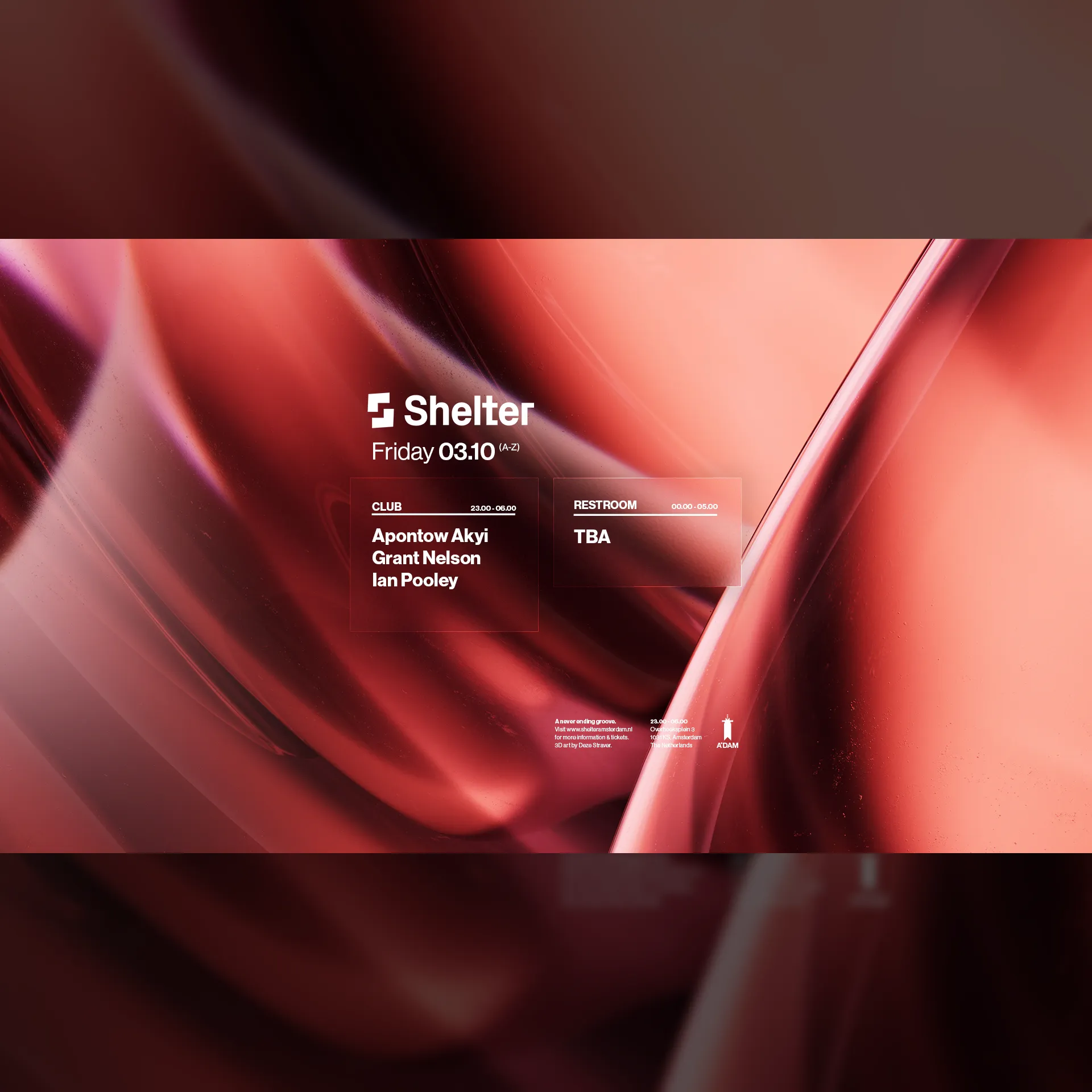 Grant Nelson, Ian Pooley, Apontow Akyi