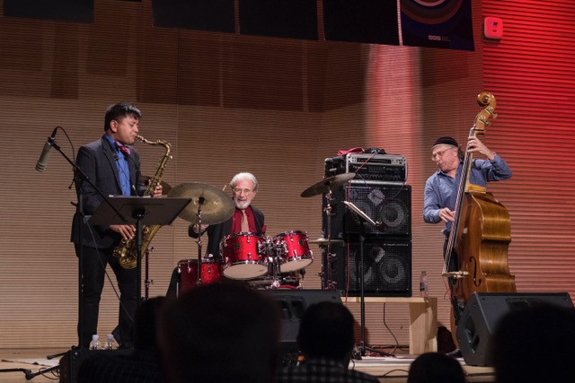 Barry Altschul’s 3Dom Factor with Joe Fonda + Jon Irabagon ft. Alexander von Schlippenbach