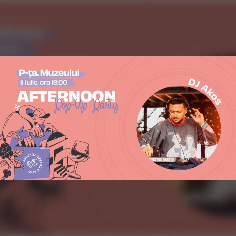 Afternoon Pop-Up Party w/ Akos