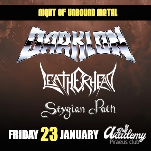 DARKLON - LEATHERHEAD - STYGIAN PAT