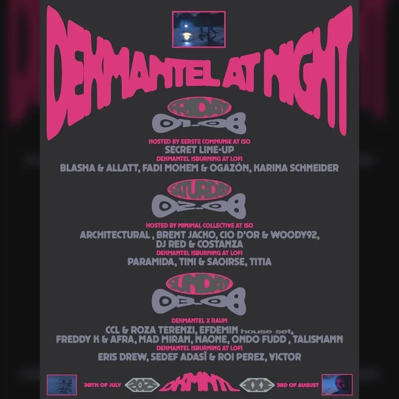 Dekmantel at Night hosted by Minimal Collective