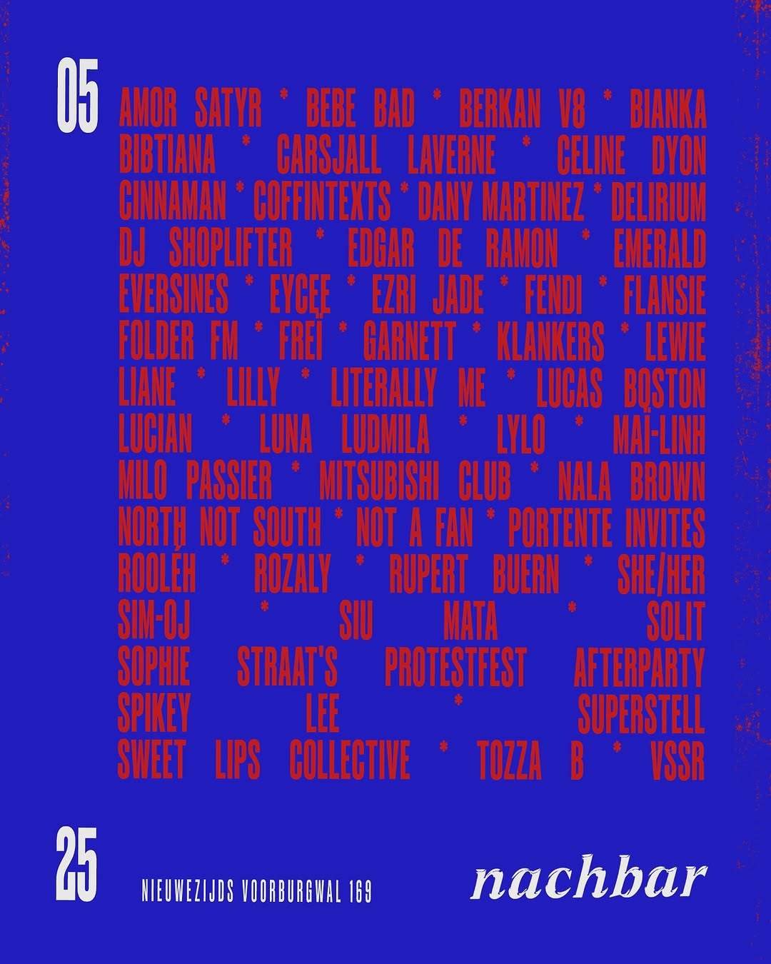 Sophie Straats Protestfest afterparty w/ Ezri Jade, Not A Fan & superstell