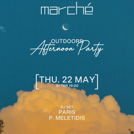 Outdoors afternoon party