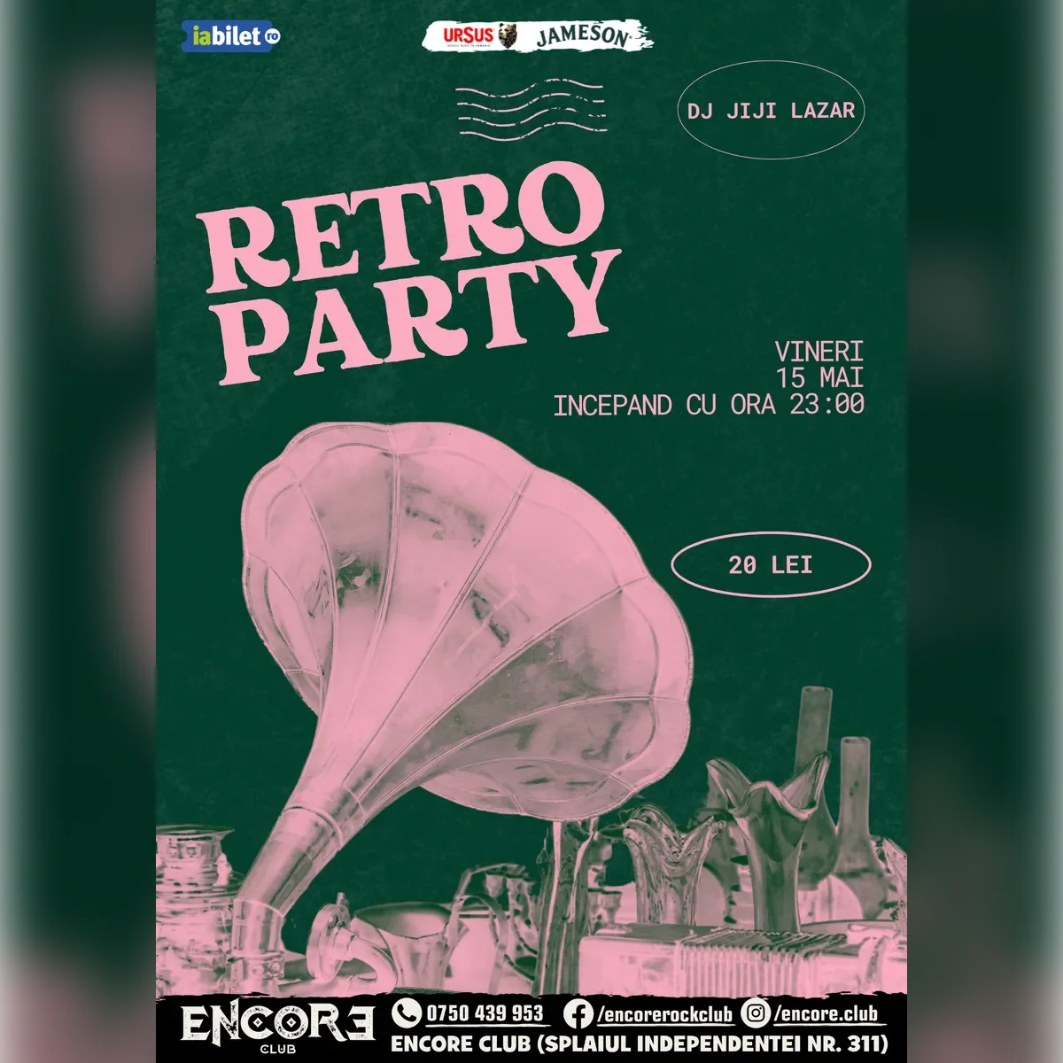 Retro Party cu DJ Jiji
