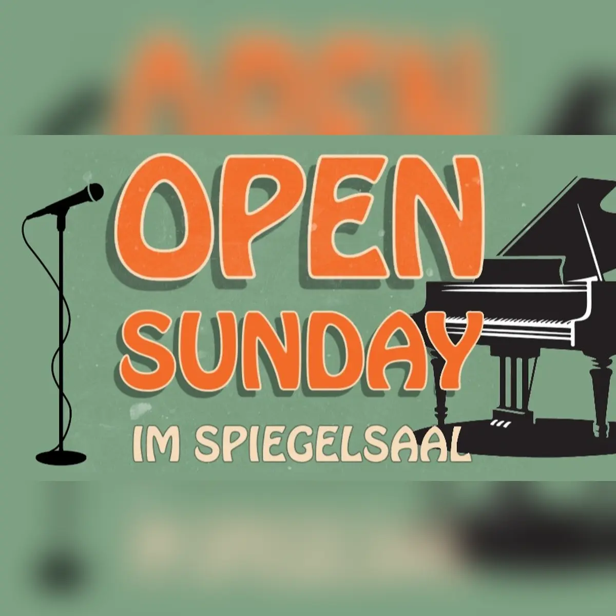 Open Sunday im Spiegelsaal
